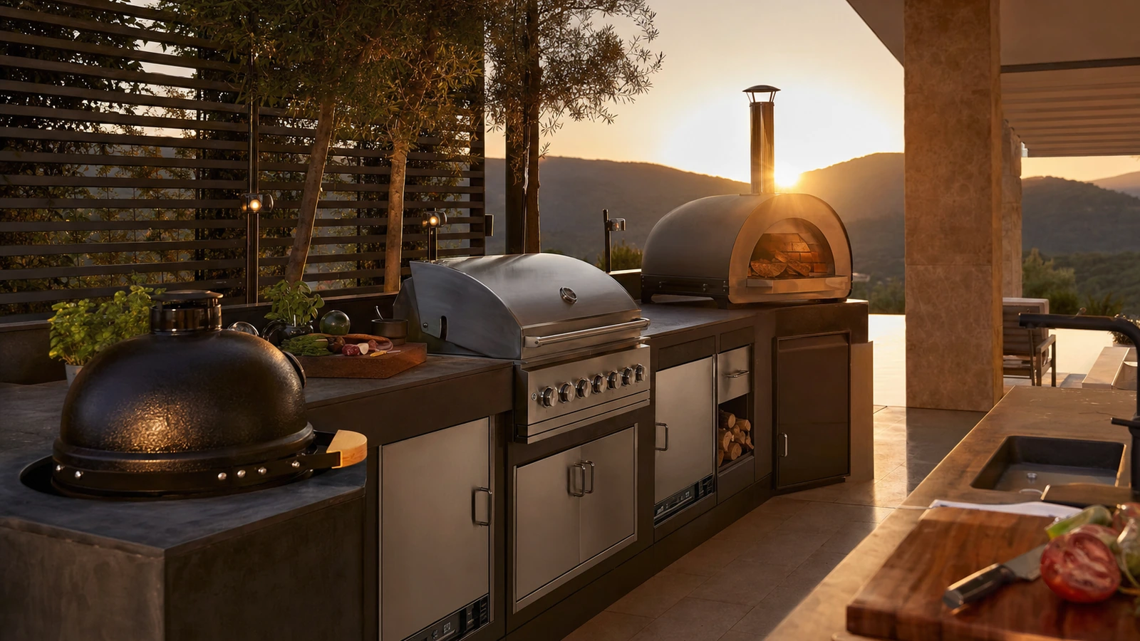Outdoor kitchen and barbecue inspiration